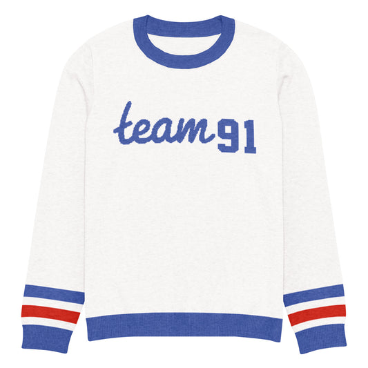 Knit Sweater - Team 91 CUSTOM
