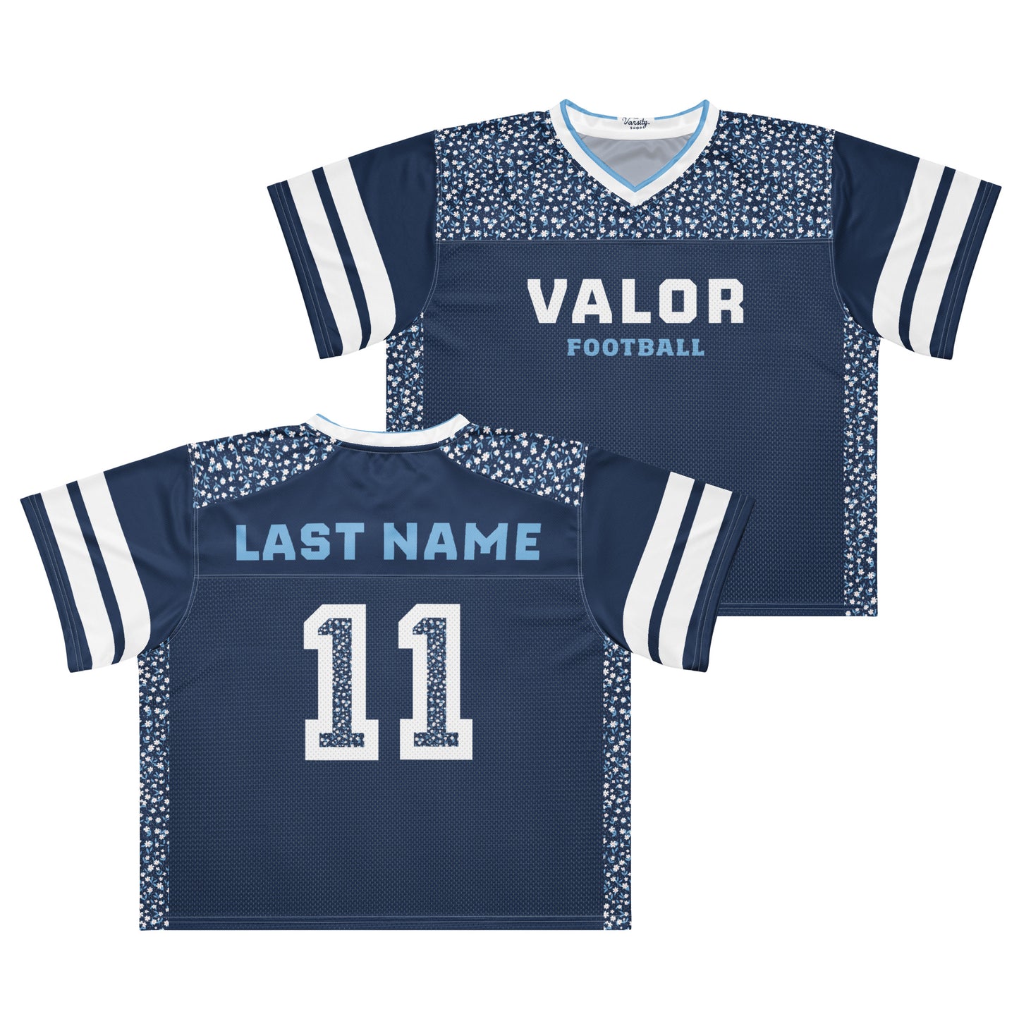 Boxy Football Jersey - Valor Football #1 Fan CUSTOM