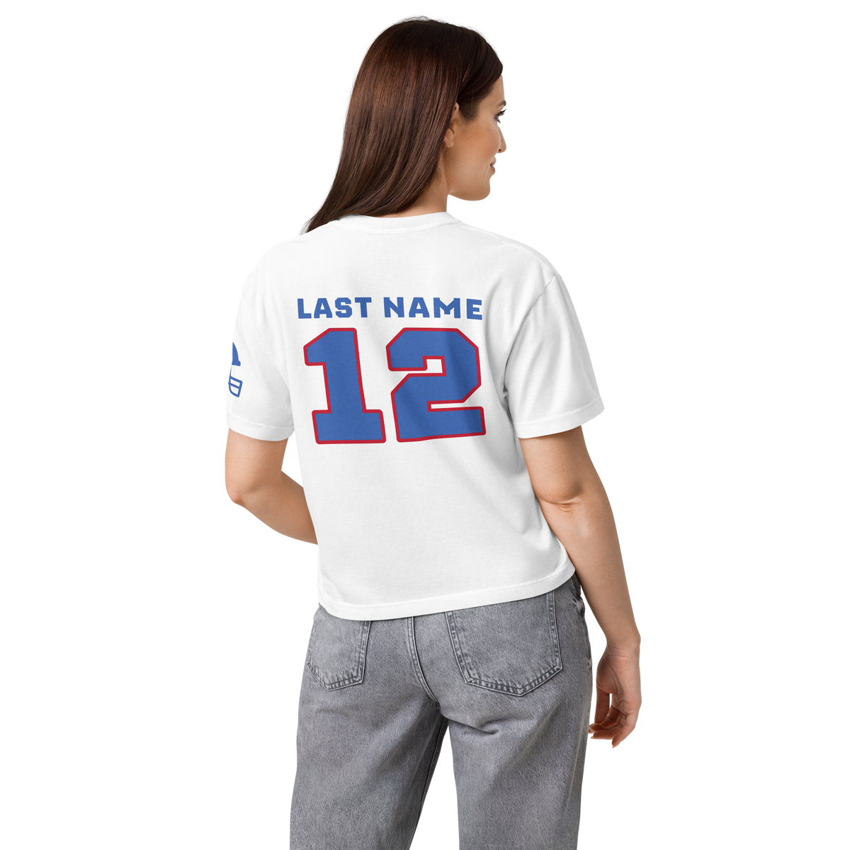 Women’s Boxy Tee - Creek Football CUSTOM