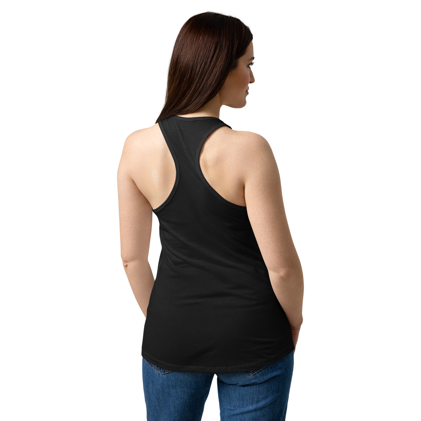 Women’s Fitted Racerback Tank - Sixers