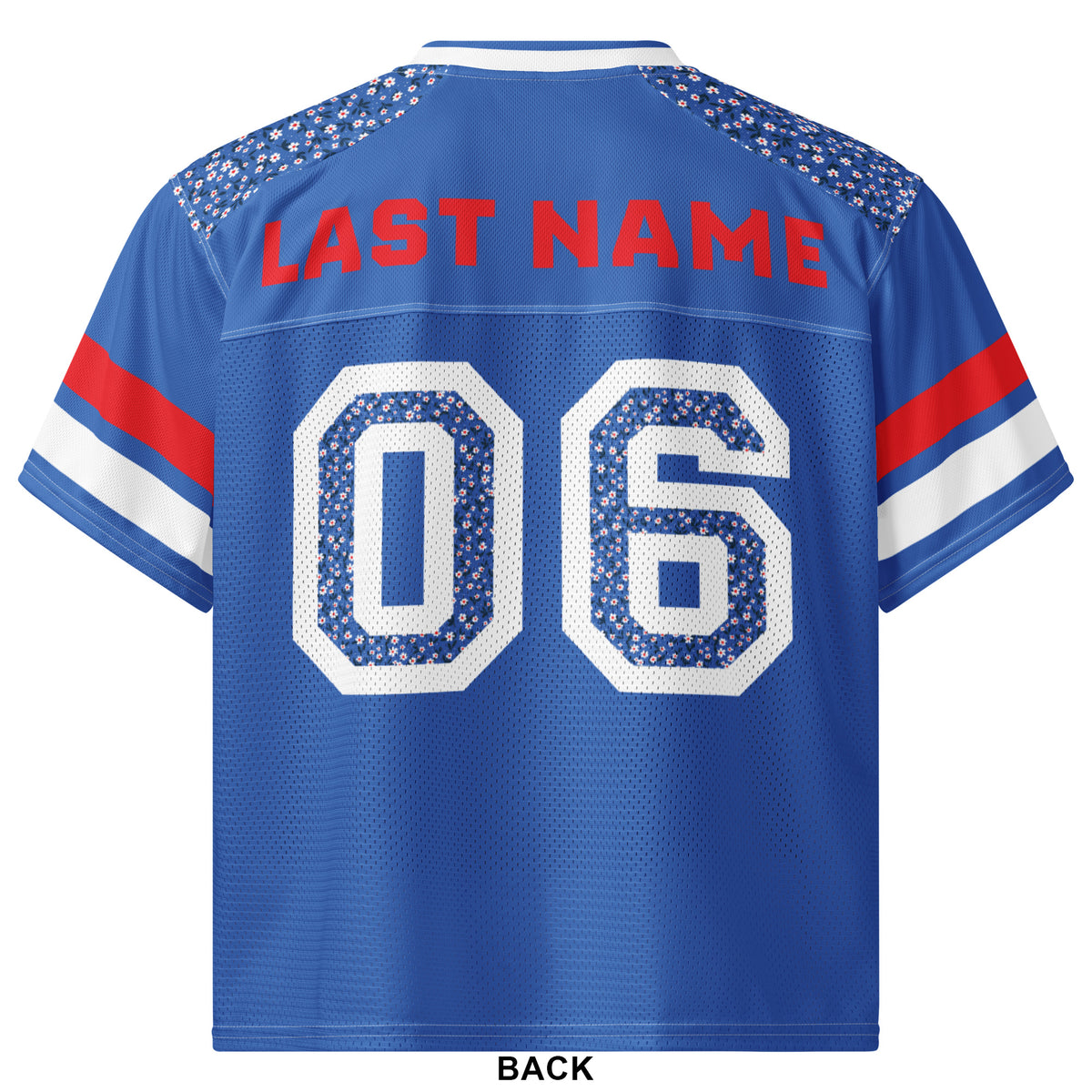 Boxy Football Jersey - Creek #1 Fan CUSTOM