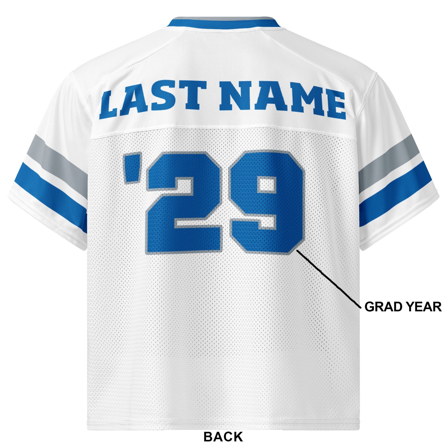 Boxy Football Jersey - Denver Christian Old School CUSTOM
