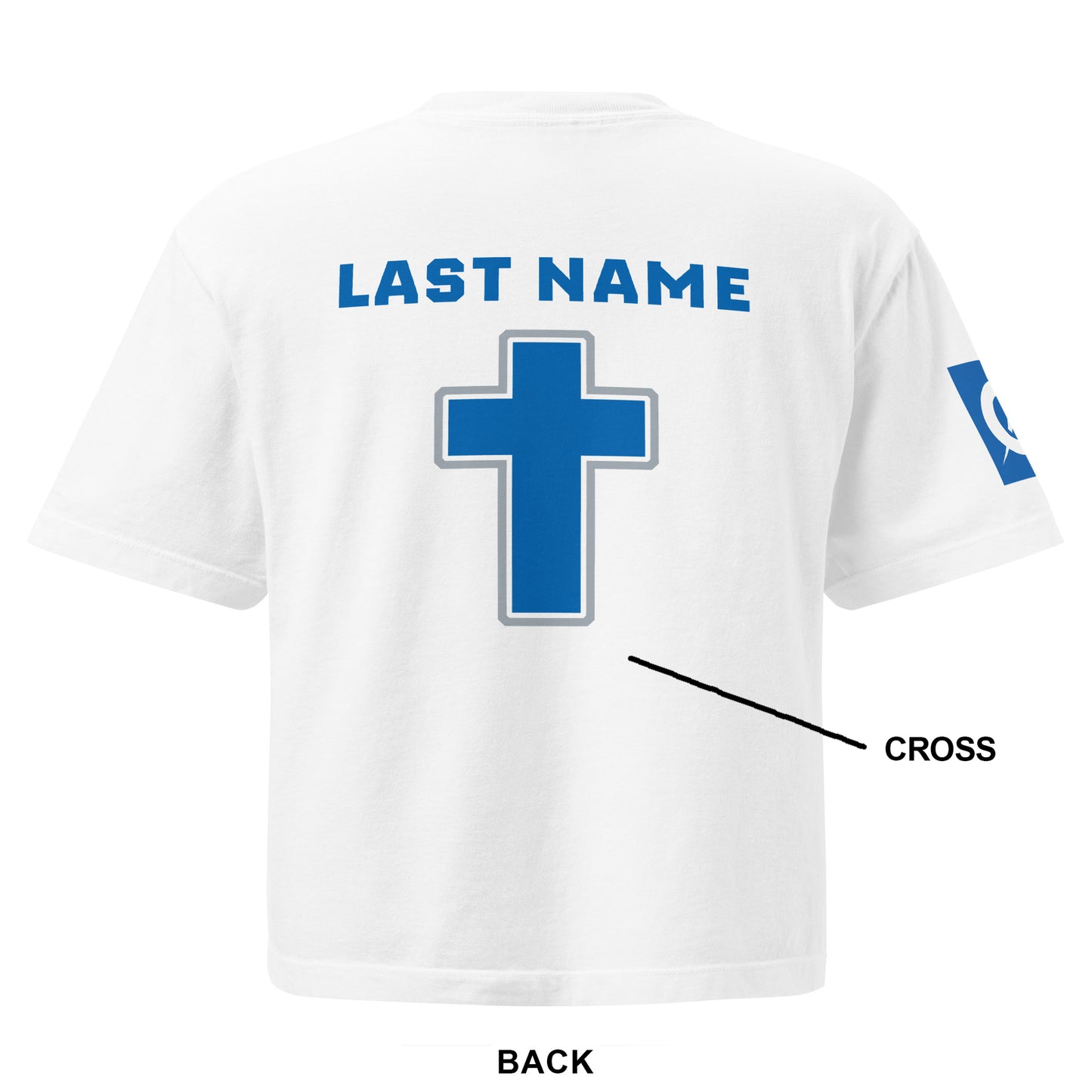 Women’s Boxy Tee - Denver Christian CUSTOM