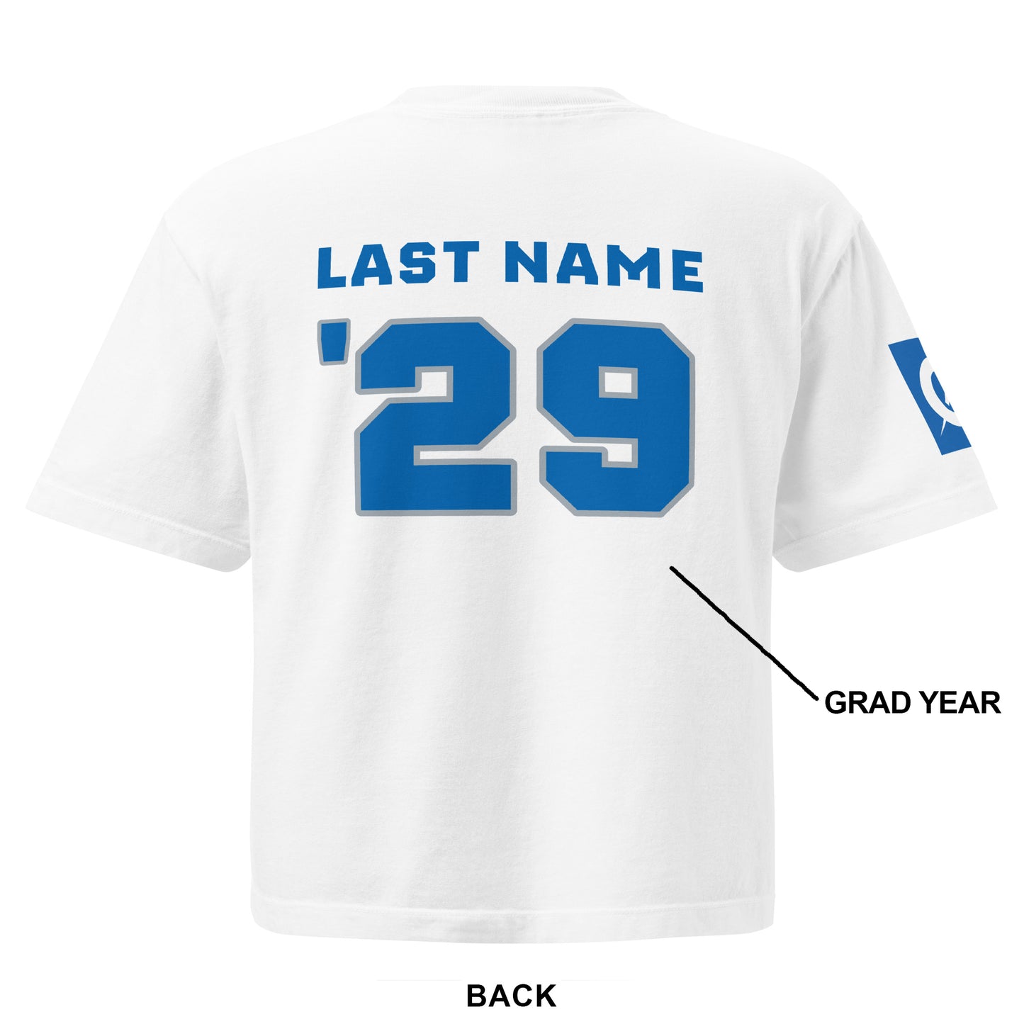 Women’s Boxy Tee - Denver Christian CUSTOM