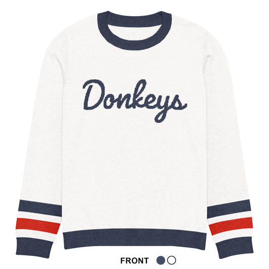 Knit Sweater - Donkeys