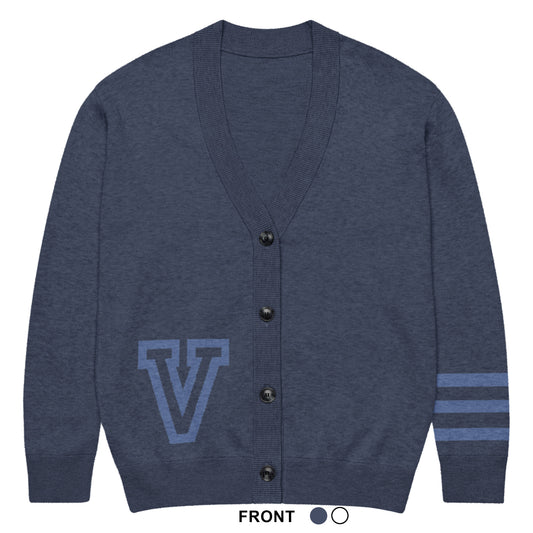 Knit Cardigan Sweater - Valor Game Day