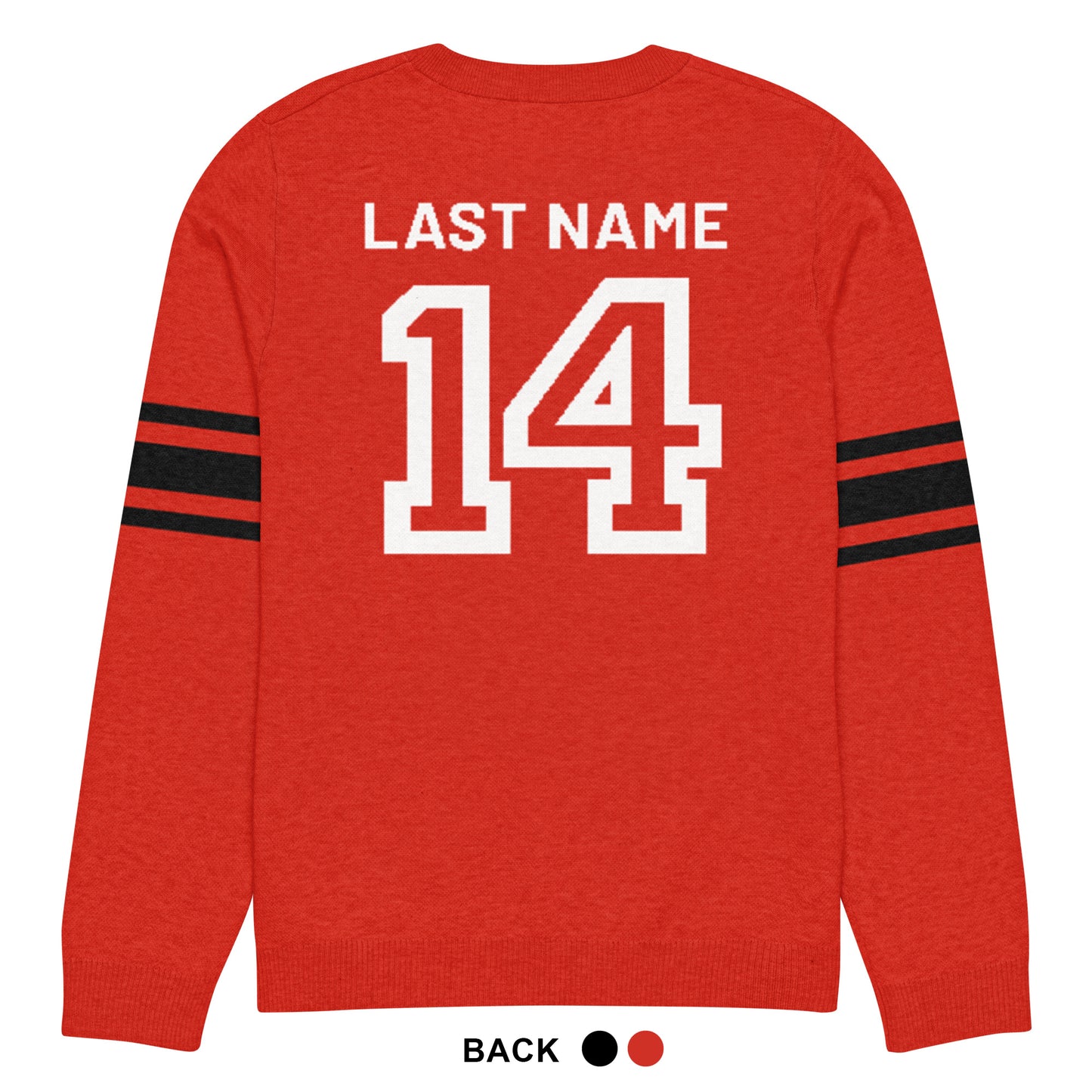 Knit Sweater - Littleton Hawks Hockey CUSTOM