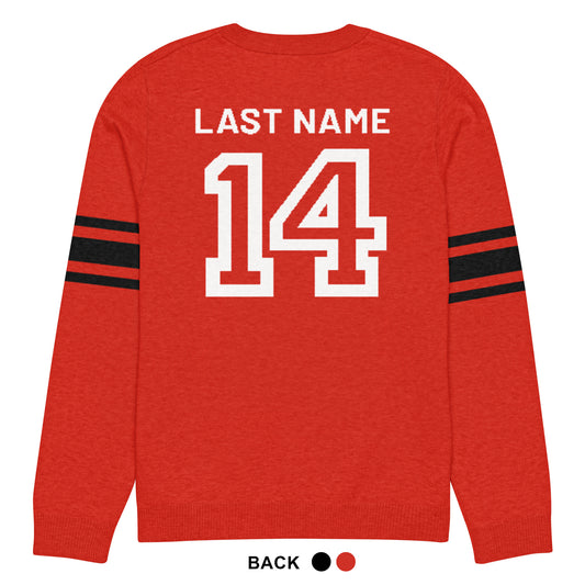Knit Sweater - Littleton Hawks Hockey CUSTOM