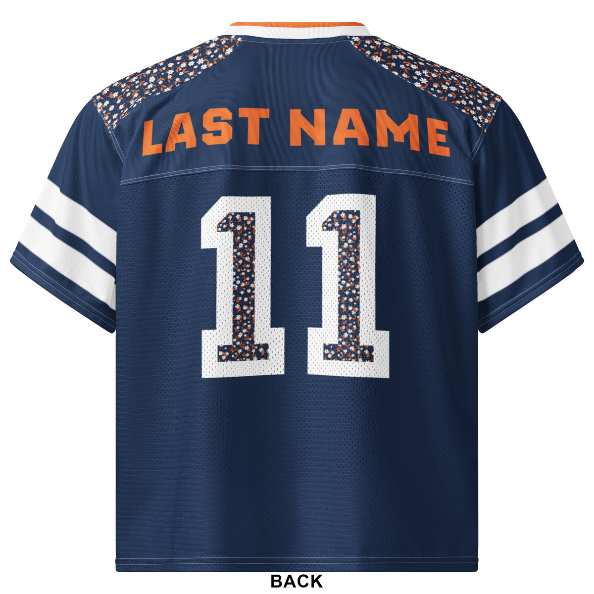 Boxy Football Jersey - Hawks #1 Fan CUSTOM