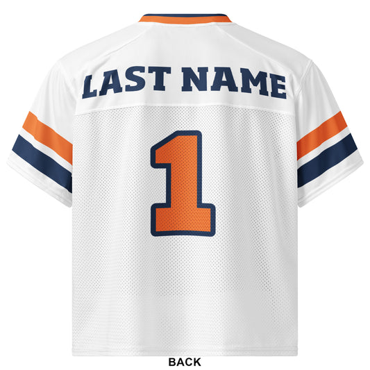 Boxy Football Jersey - Hawks Old School CUSTOM