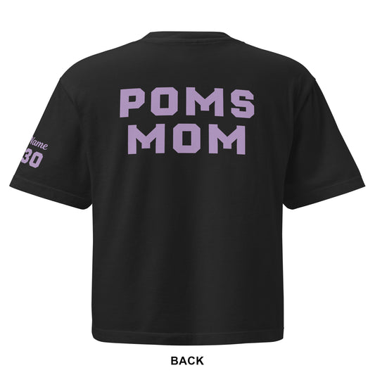 Women’s Boxy Tee - Lutheran Poms Mom