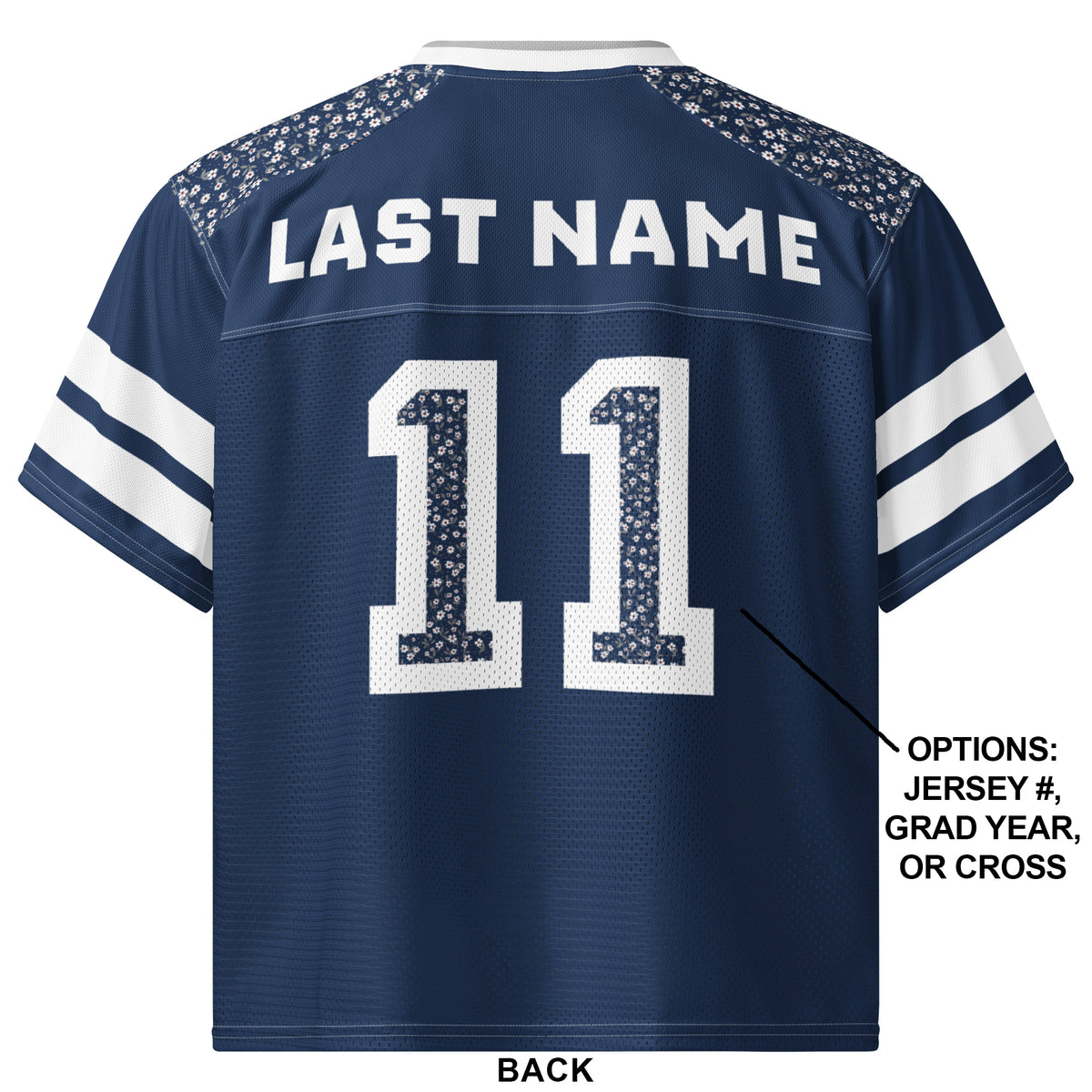 Boxy Football Jersey - Cougars Football #1 Fan CUSTOM