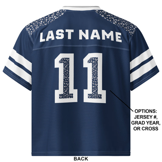 Boxy Football Jersey - Cougars Football #1 Fan CUSTOM