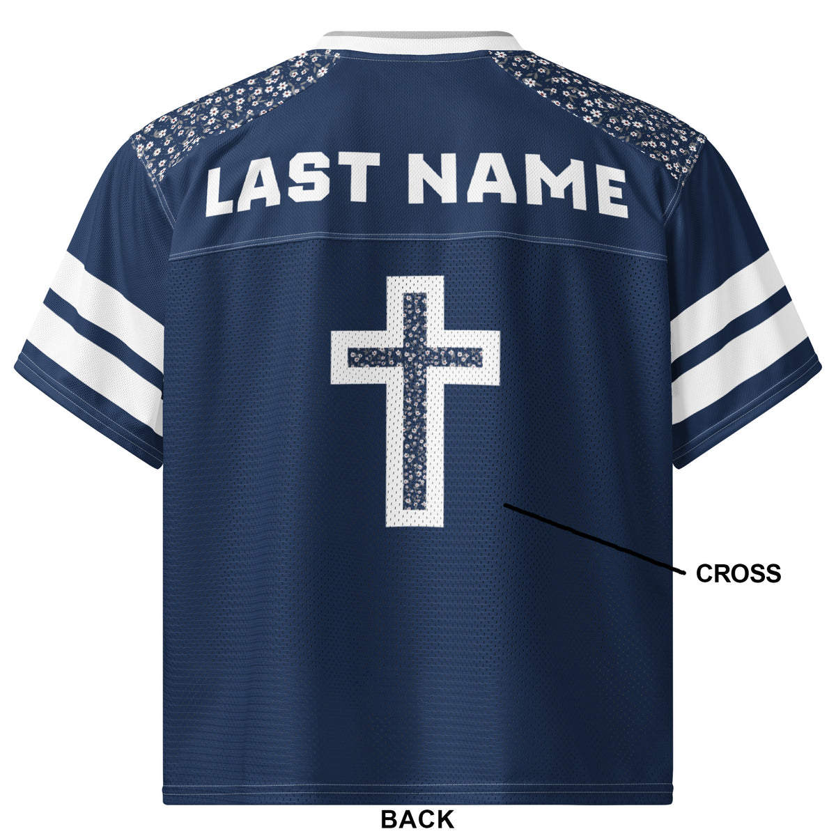 Boxy Football Jersey - Cougars Football #1 Fan CUSTOM