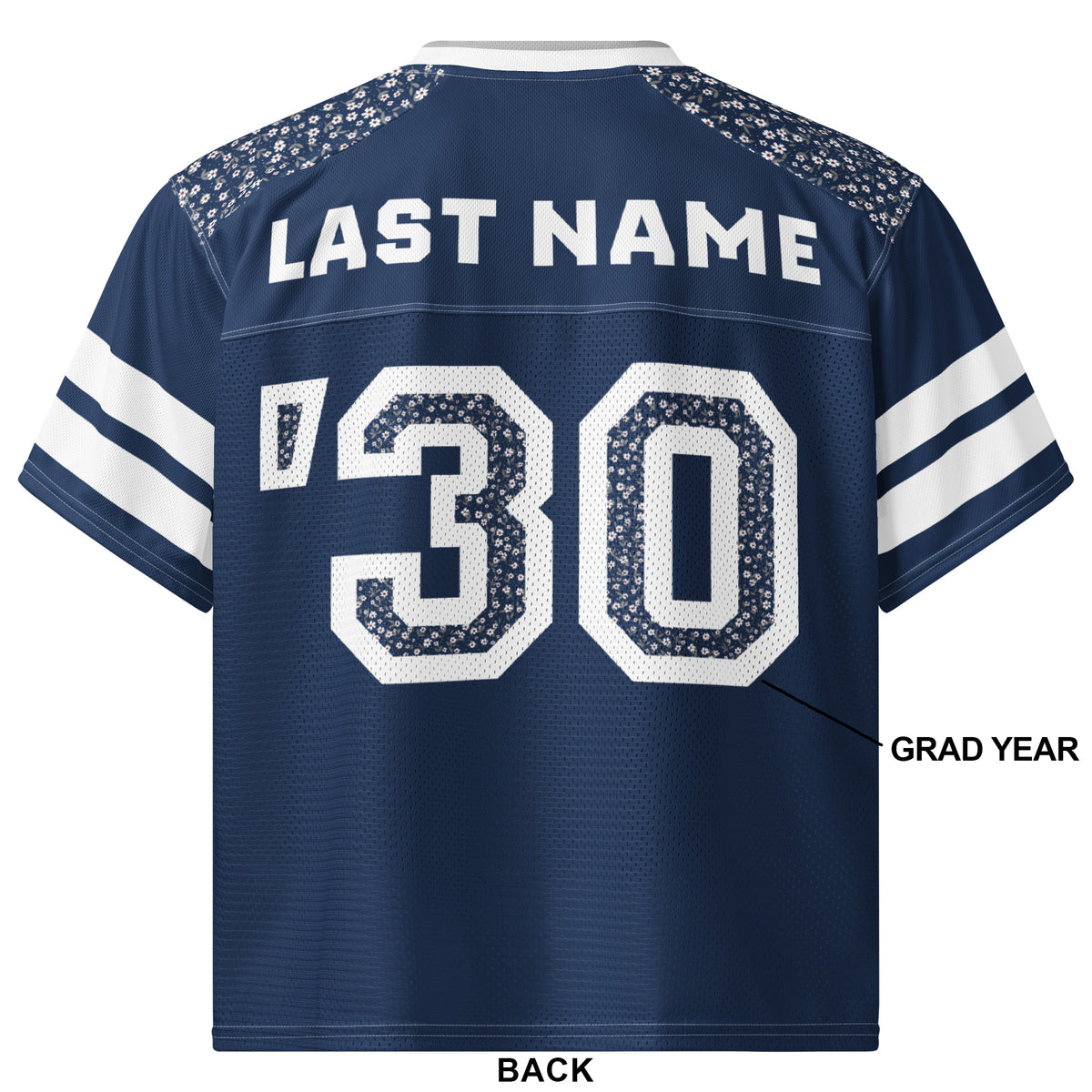 Boxy Football Jersey - Cougars Football #1 Fan CUSTOM