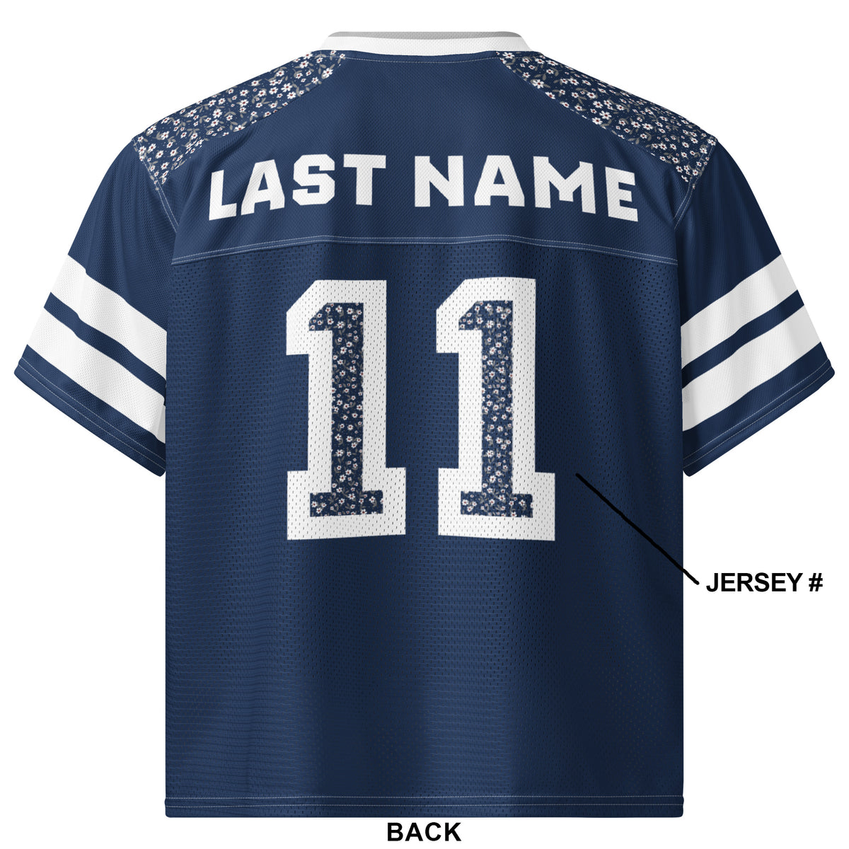 Boxy Football Jersey - Cougars Football #1 Fan CUSTOM