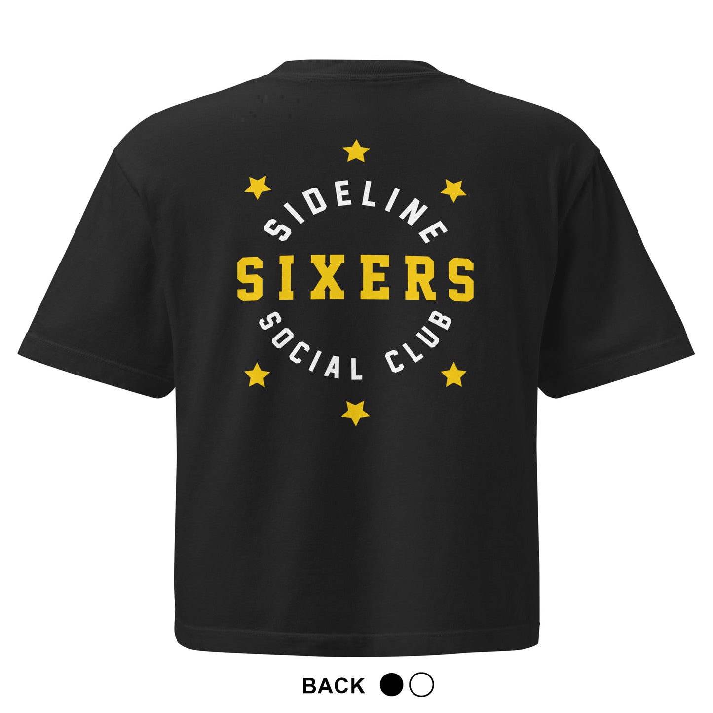 Women’s Boxy Tee - Sixers Sideline Social Club