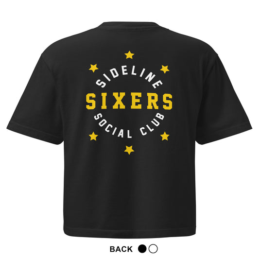 Women’s Boxy Tee - Sixers Sideline Social Club