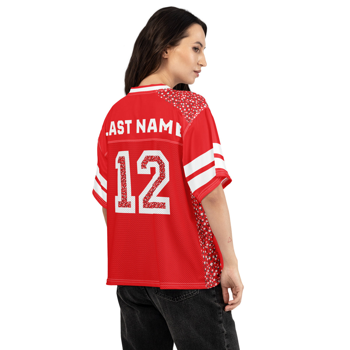 Boxy Football Jersey - Warriors #1 Fan CUSTOM