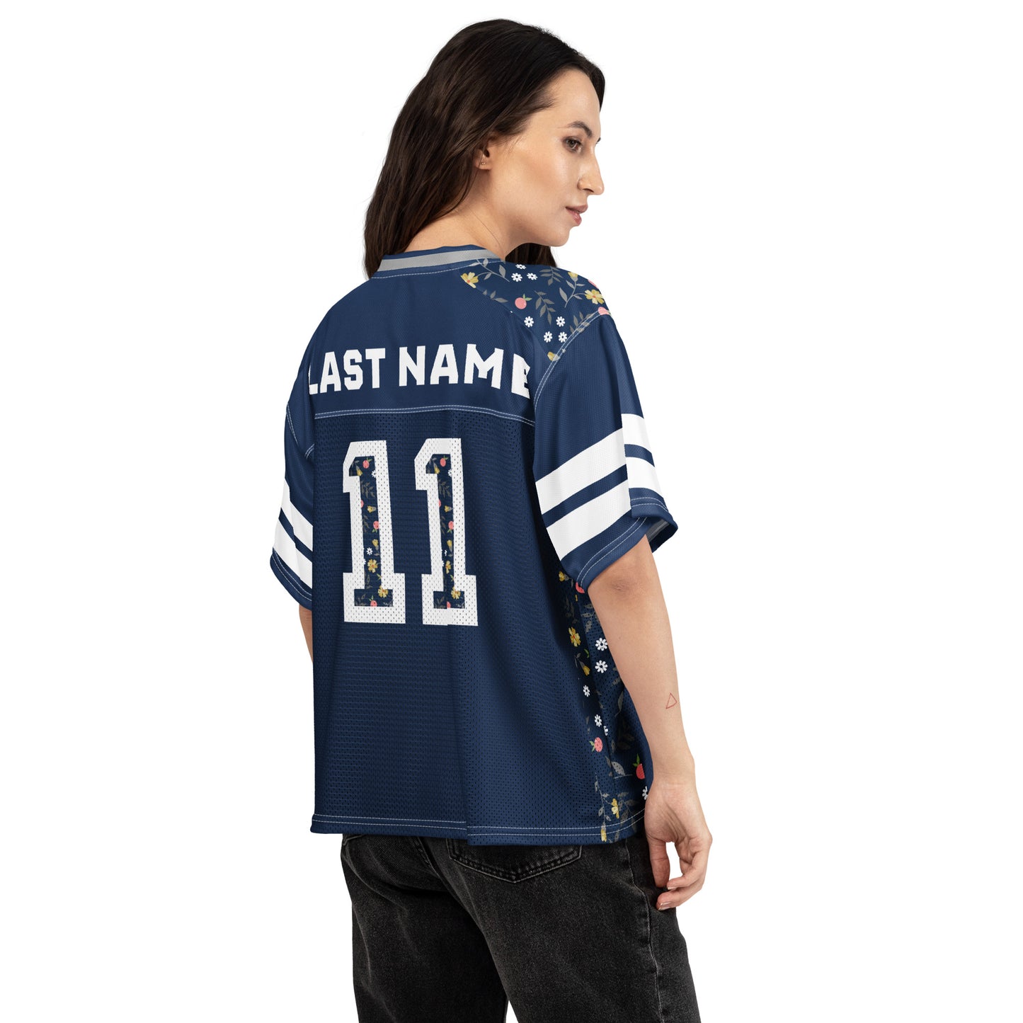 Boxy Football Jersey - Thunder #1 Fan CUSTOM