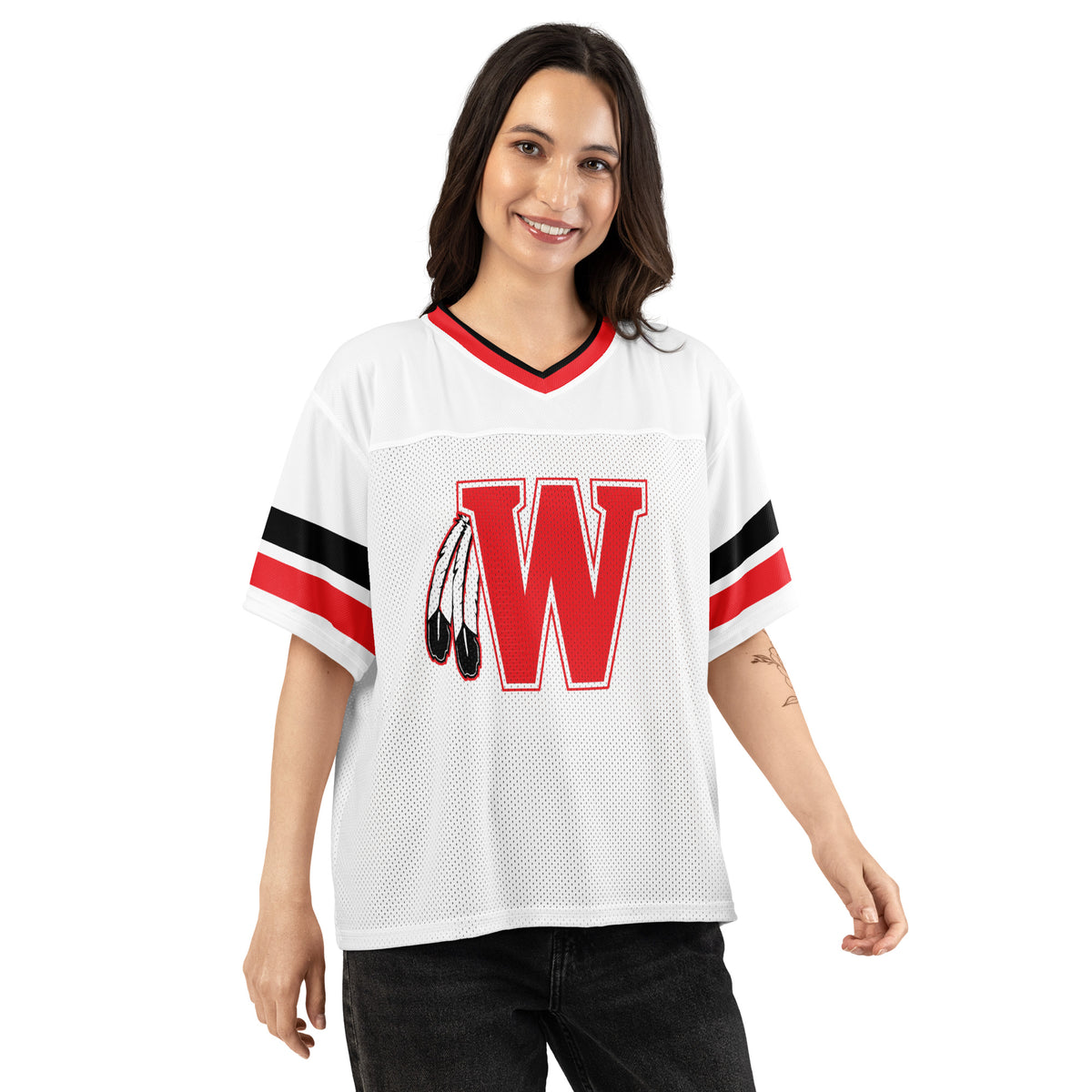 Boxy Football Jersey - Warriors Old School CUSTOM