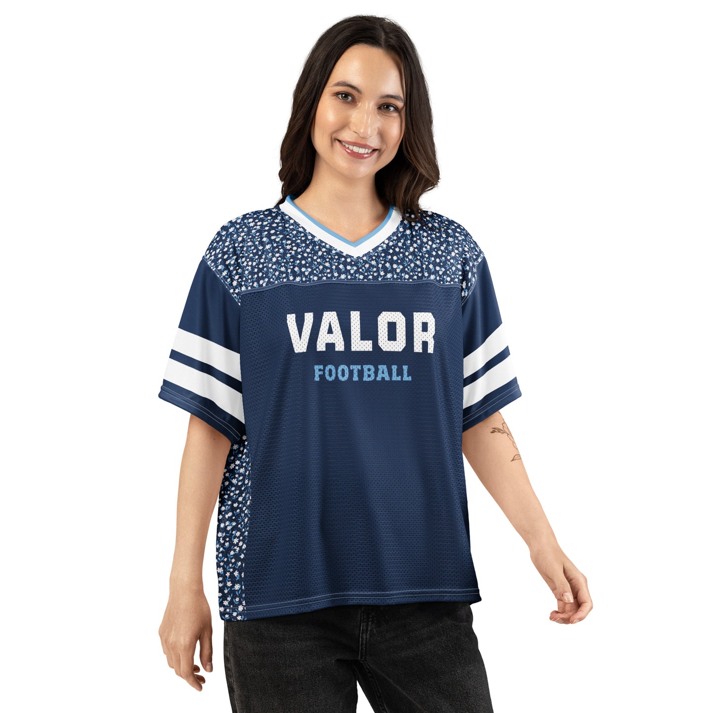 Boxy Football Jersey - Valor Football #1 Fan CUSTOM