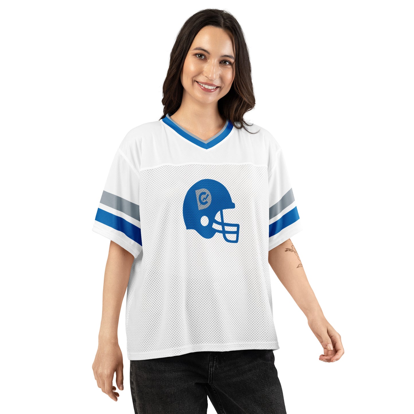 Boxy Football Jersey - Denver Christian Old School CUSTOM