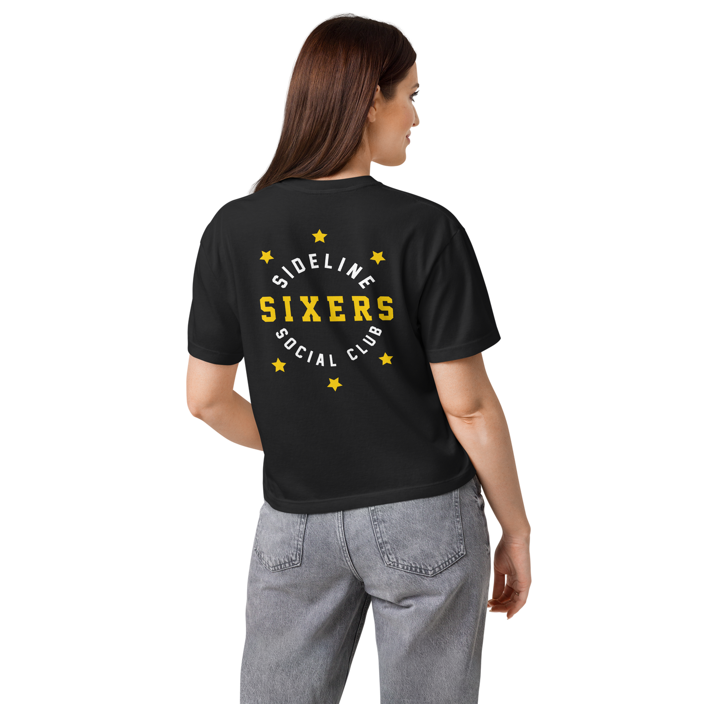 Women’s Boxy Tee - Sixers Sideline Social Club