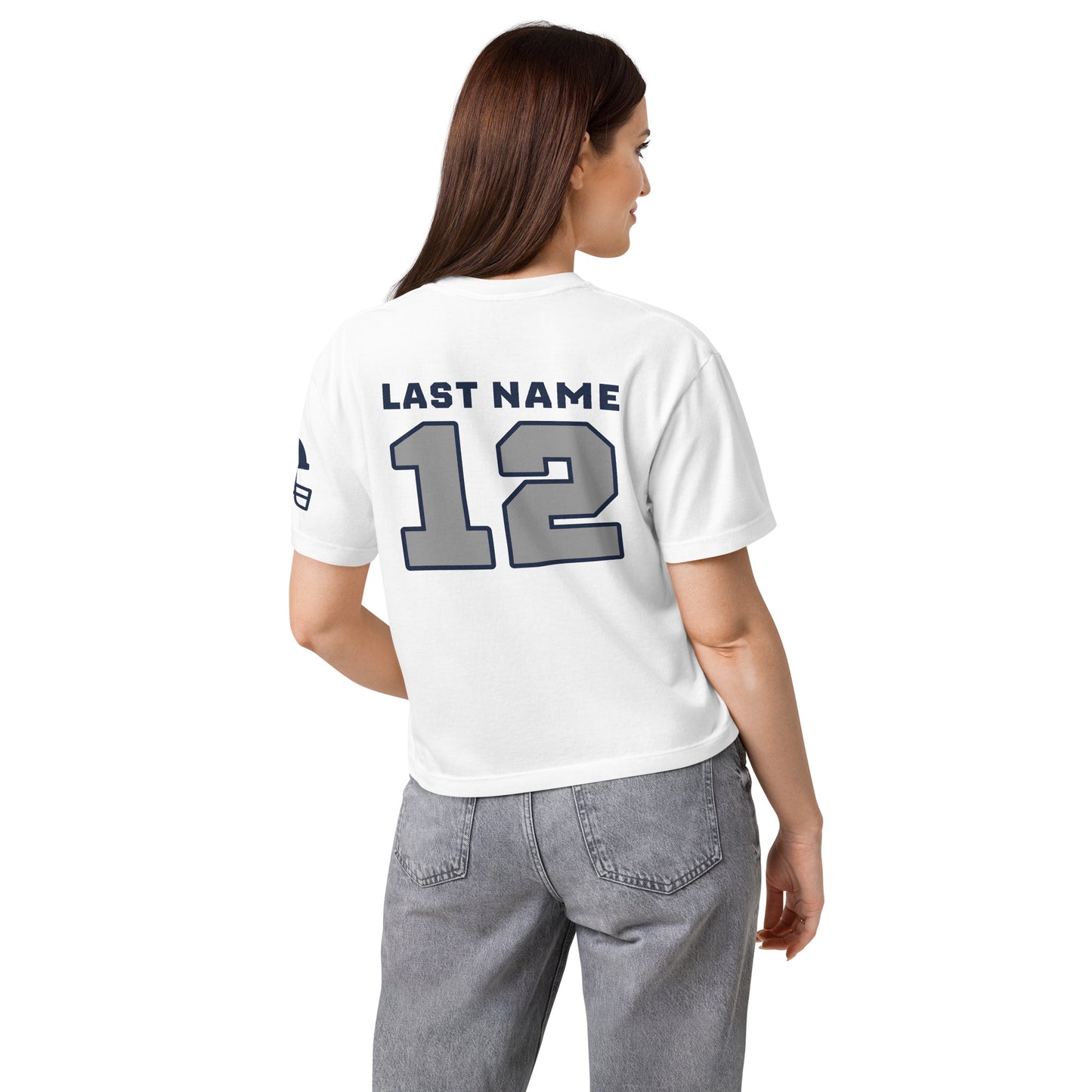 Women’s Boxy Tee - Thunder Football CUSTOM