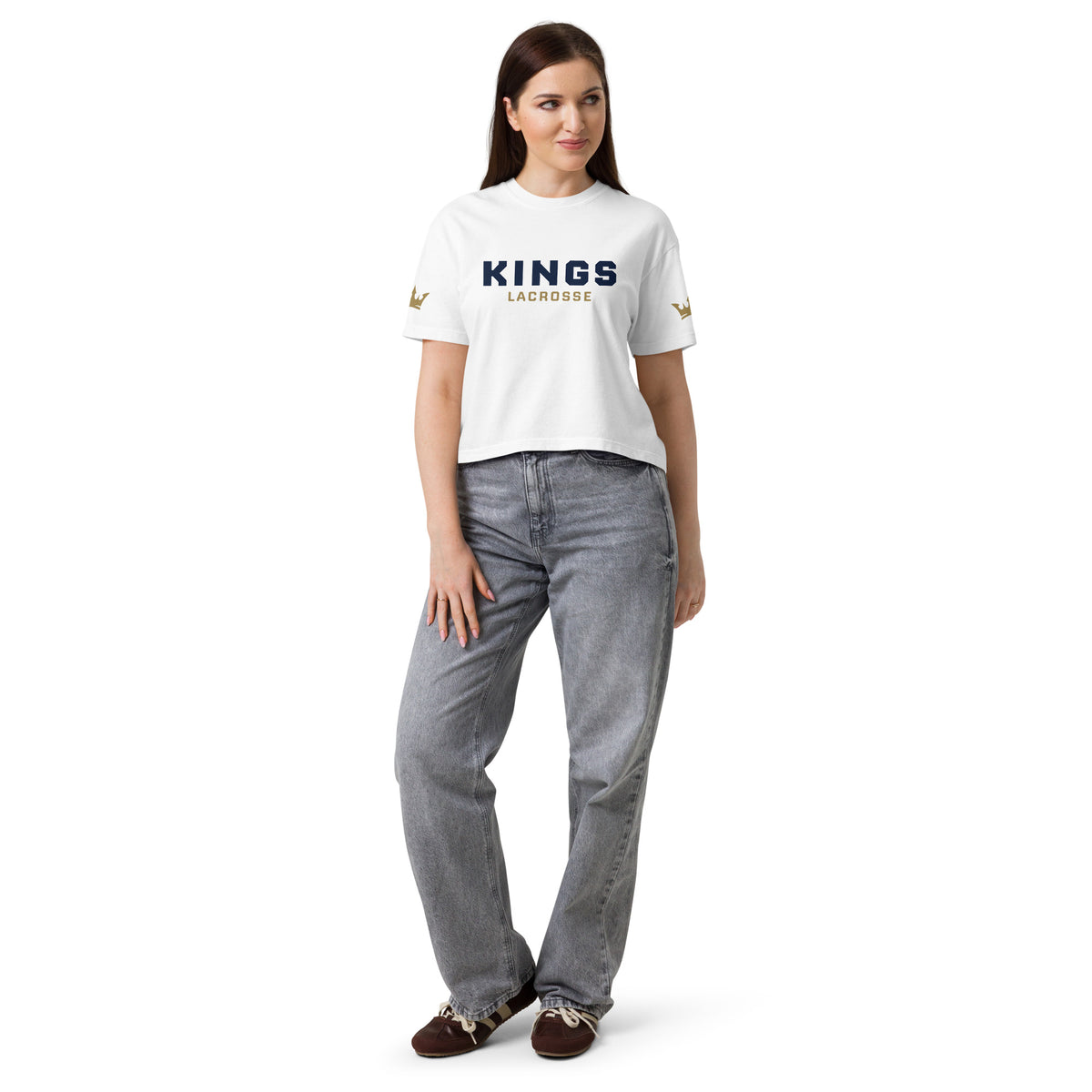 Women’s Boxy Tee - Kings CUSTOM