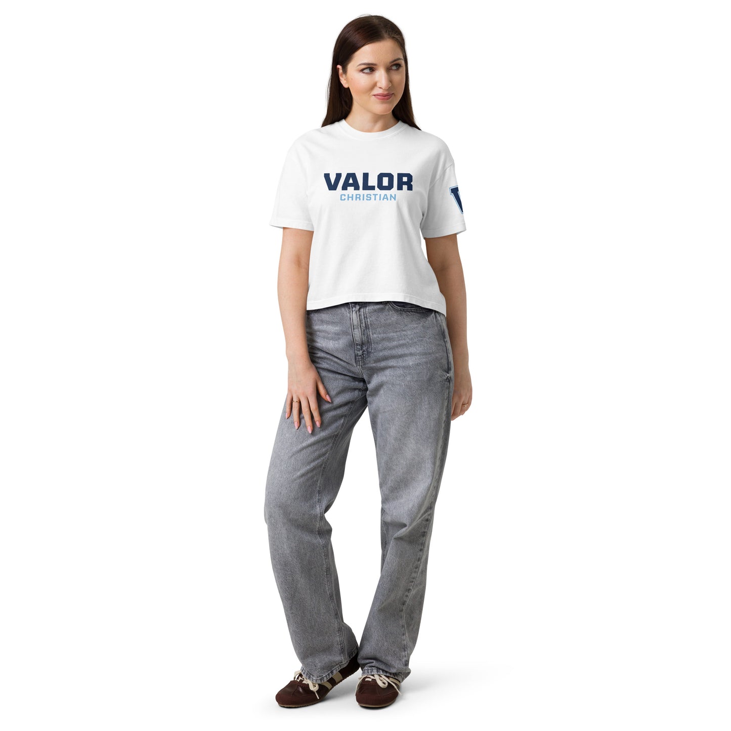 Women’s Boxy Tee - Valor CUSTOM